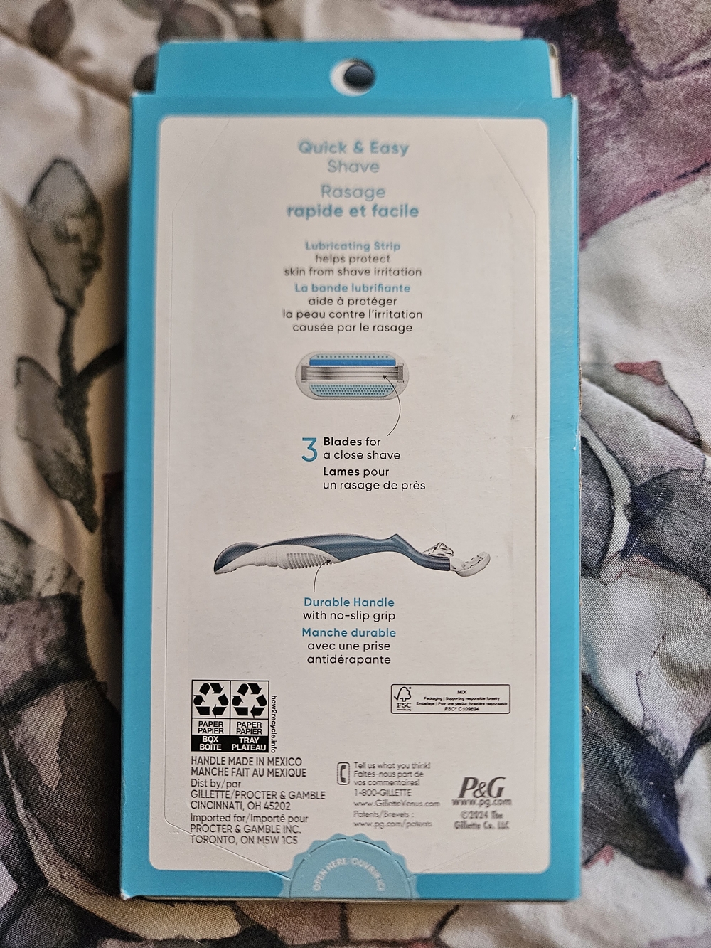 Smooth Men Grooming Razor - Blue - Picture 2 of 2